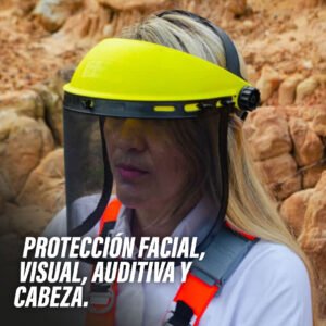 Protección Facial, visual, auditiva y Respiratoria