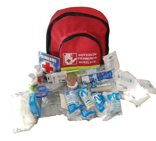 BOTIQUIN TIPO A GRANDE BOLSO TIPO MORRAL O AMBULANCIA
