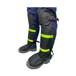 CANILLERA PARA GUADAÑAR CON PROTECCION PARA PIE CON REFLECTIVO