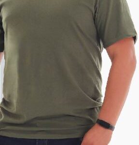 CAMISA MANGA CORTA CUELLO REDONDO ALGODON PEINADO